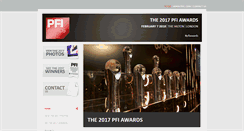Desktop Screenshot of pfiawards.com